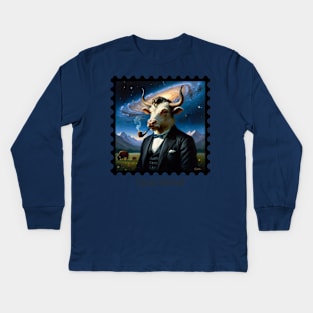 Edwin Hubbull II Kids Long Sleeve T-Shirt